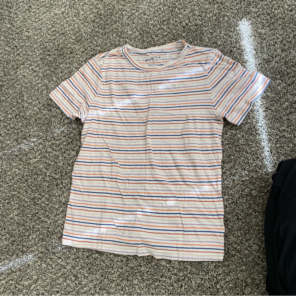 Universal Thread Striped Short Sleeve Tee